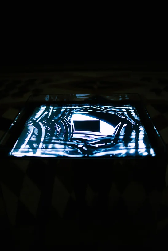 Bright Moments Venezia water installation detail