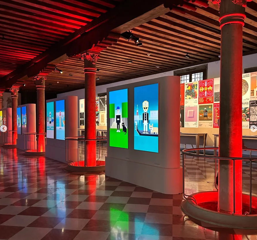 Bright Moments Venezia illuminated exterior